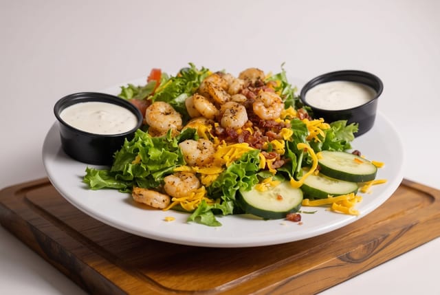 Grilled Shrimp Salad.